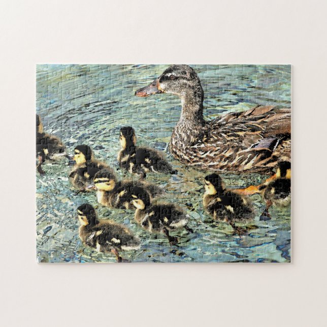 Vackra naturdammar för Vuxnor Pussel (Horisontell)