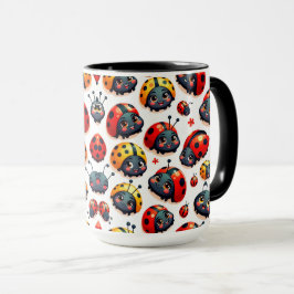 Vackra Nyckelpigor Mugg