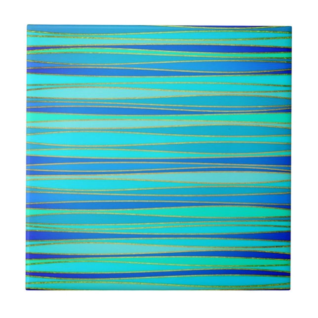 Vackra oceantematplattor kakelplatta (Framsidan)