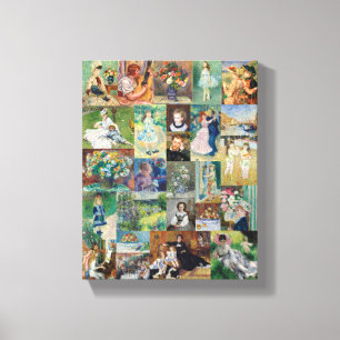 Vackra och Elegant Renoir Paintings Canvastryck
