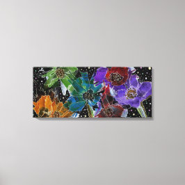 Vackra och färgstarka poppies Canvas