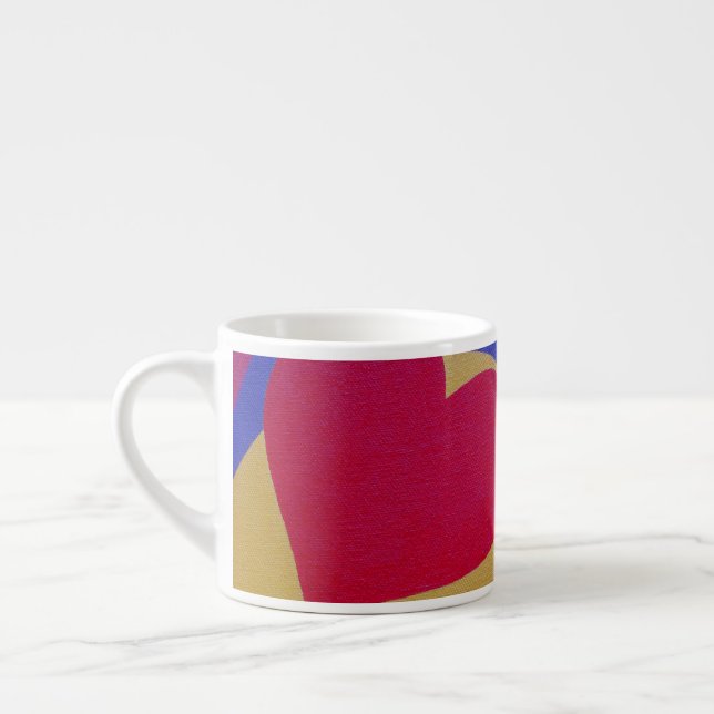 Vackra och livfulla färger! Espresso-mugg Espressomugg (Vänster)