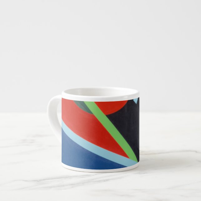 Vackra och livfulla färger! Espressomugg (Framsida vänster)