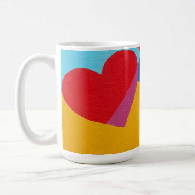 Vackra och livfulla färger! Kaffe kopp (Vänster)