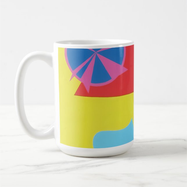 Vackra och livfulla färger! Kaffe kopp (Vänster)