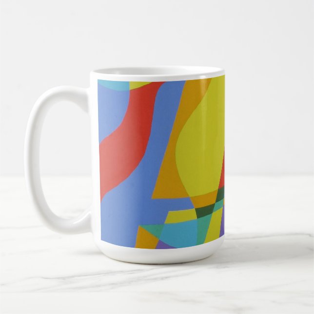 Vackra och livfulla färger! Kaffe kopp (Vänster)