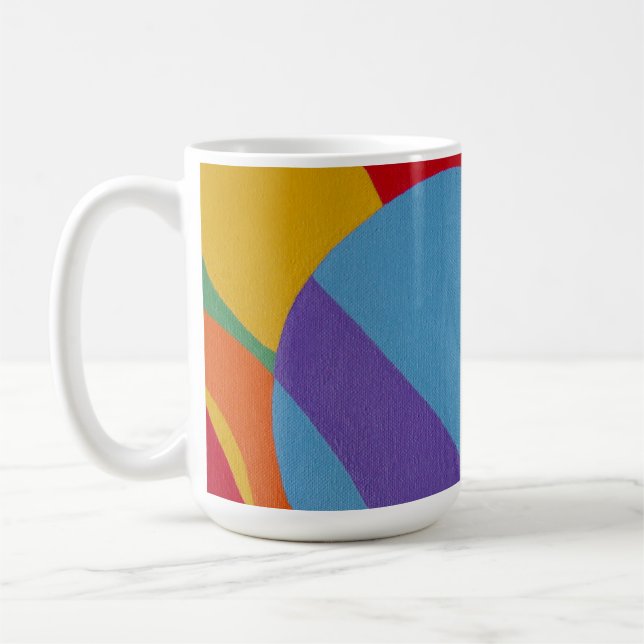 Vackra och livfulla färger! Kaffe kopp (Vänster)