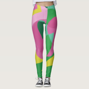 Vackra och livfulla färger! Leggings
