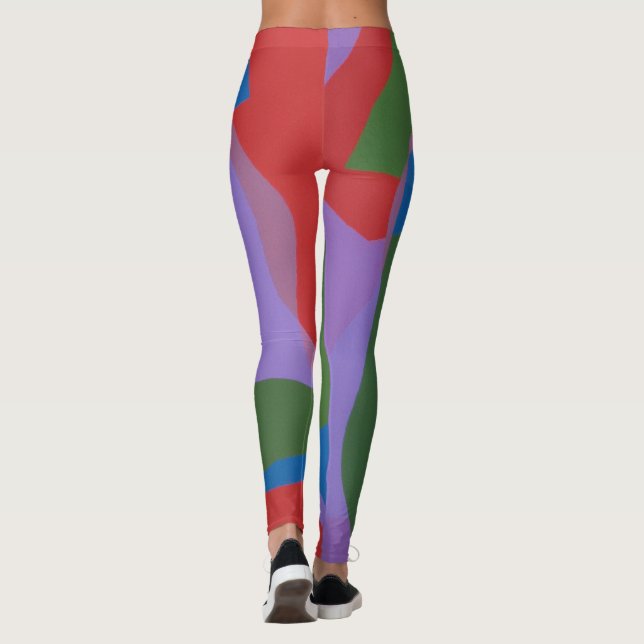 Vackra och livfulla färger! Leggings (Baksida)
