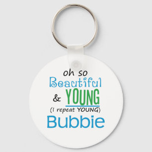 Vackra och Young Bubbie Nyckelring