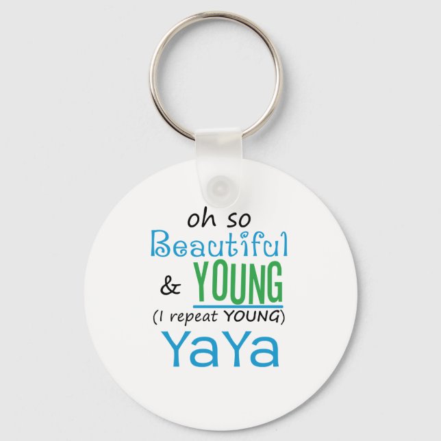 Vackra och Young YaYa Nyckelring (Framsida)