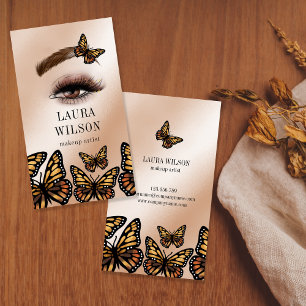 Vackra Öga-lasar av typen Butterfly Visitkort