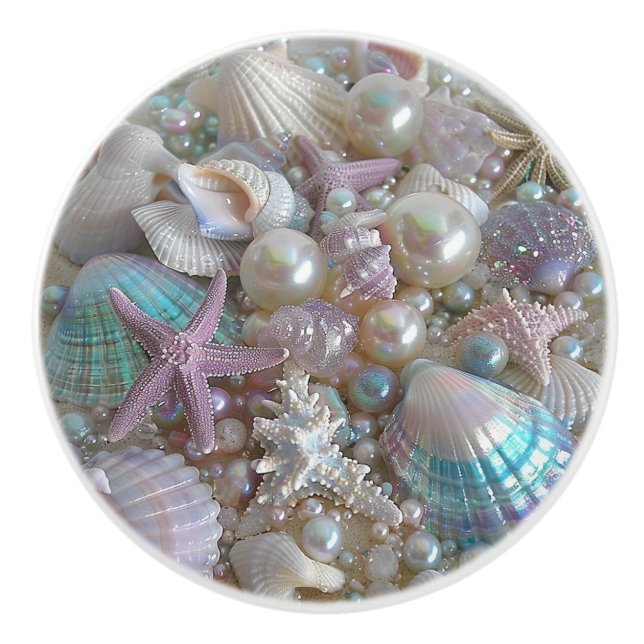 Vackra ökenarter av Iridescent Seashells Knopp (Framsidan)