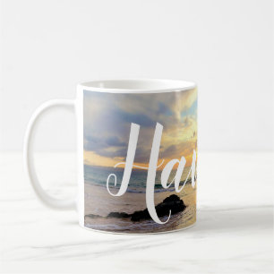Vackra Orangen Maui Sunset Kaffemugg