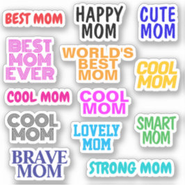 Vackra ord för coola mammor | söta dekaler