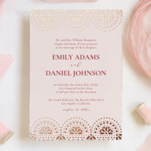 Vackra Papel Picado: en spansk mexikansk Bröllop