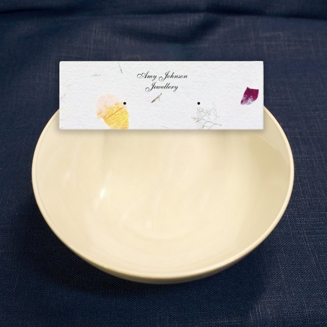 Vackra Pappra Visningar för Blommigtar Mini Visitkort (Skapare uppladdad)