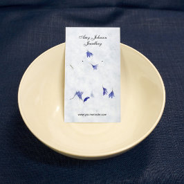 Vackra Pappra Visningar för Blommigtar Visitkort