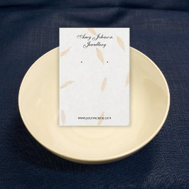 Vackra Pappra Visningar för Blommigtar Visitkort