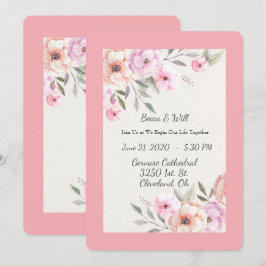 Vackra Pastellkronor Inbjudningar