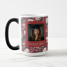 Vackra Peonies Blommig Make Examen Presente Magisk Mugg