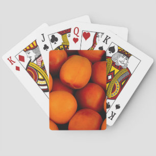 Vackra persikor mönster casinokort