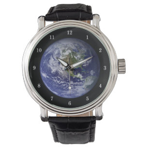 Vackra planeten Earth Wrist Armbandsur