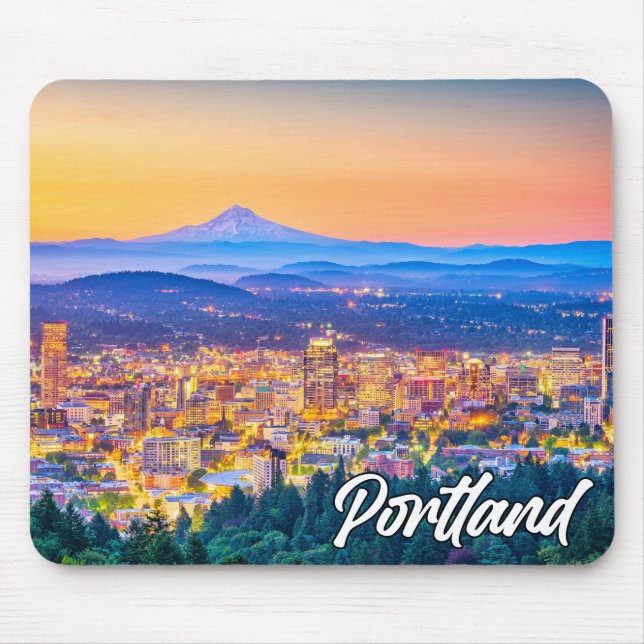 Vackra Portland, Oregon, USA Musmatta (Framsidan)
