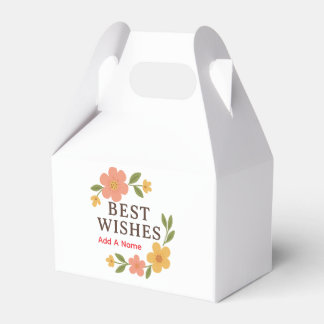 Vackra presentboxen med lyckönskningar presentaskar