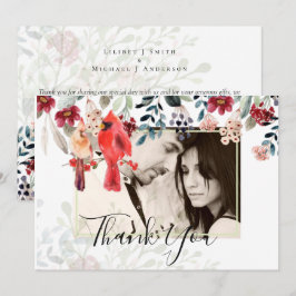 Vackra RED CARDINAL Birds Bröllop