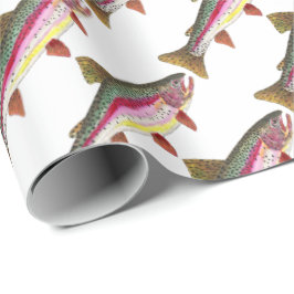 Vackra regnbåge för Manar och kvinnor inom fisket Presentpapper