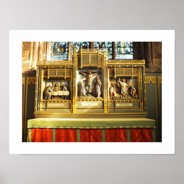 Vackra religiösa scener poster (Framsidan)