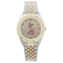 Vackra röda rävsaxar