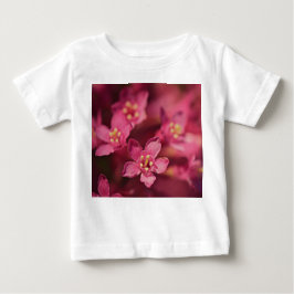 Vackra rosa blommor t shirt