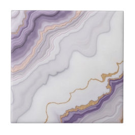 Vackra rosa guld lila-plattor kakelplatta