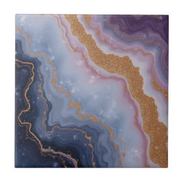 Vackra rosa guld lila-plattor kakelplatta