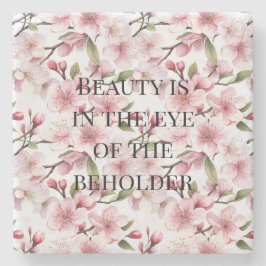 Vackra rosa körsbärsblomster stenunderlägg