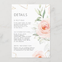 Vackra rosa nyanser Rosa geometriska bröllopsdetal