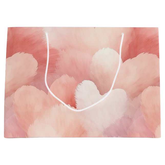 Vackra Rosa Rodnad Hjärtan (Framsidan)
