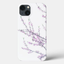 Vackra Rosa Vårgrenar & Blommor Telefonfodral