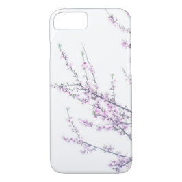 Vackra Rosa Vårgrenar & Blommor Telefonfodral