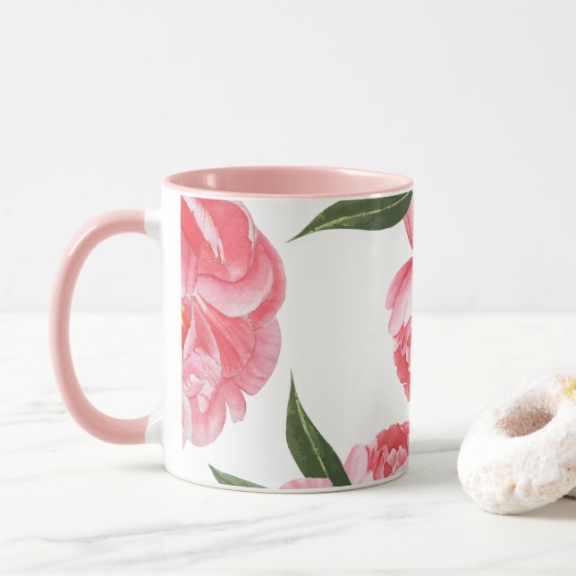Vackra Rosor Mugg (Med munk)