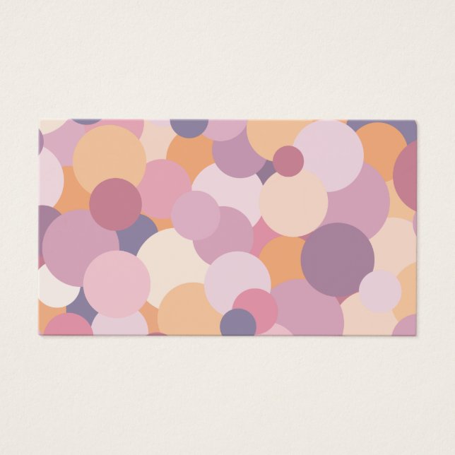 Vackra rosor visitkort (Framsidan)