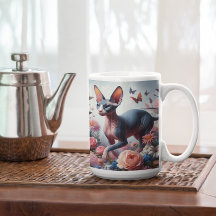 Vackra Shynx Kat & Flowers
