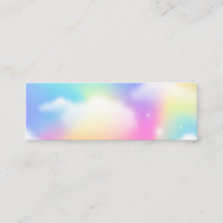 Vackra slogan "Will power of girl" Dekorativ kudde Mini Visitkort