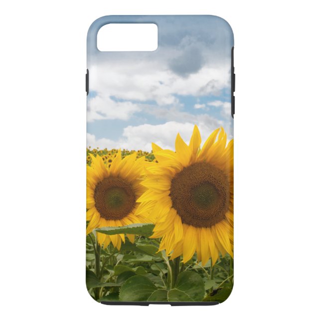 vackra sommarsolblommor Case-Mate iPhone skal (Baksida)