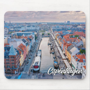 Vackra staden Köpenhamn, Danmark Musmatta