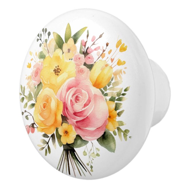 Vackra stadier av persikor och Rosa ros Knopp (Höger)