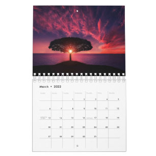 Vackra Sunsets-kalender Kalender