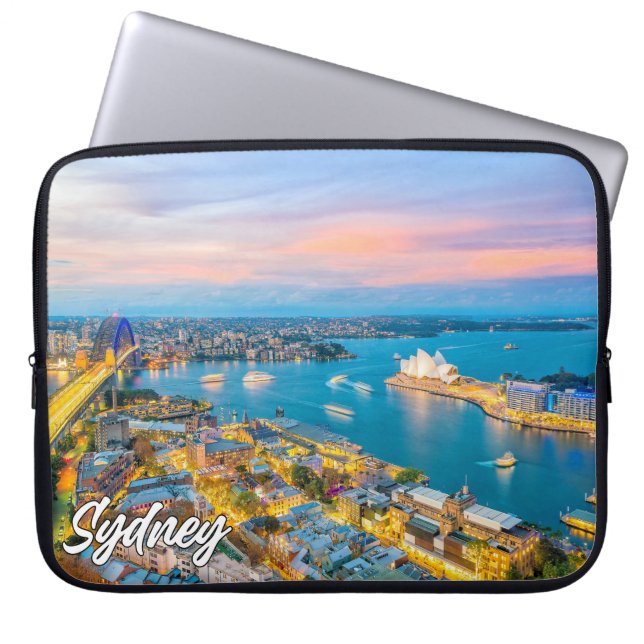 Vackra Sydney, Australien Laptop Fodral (Framsidan)